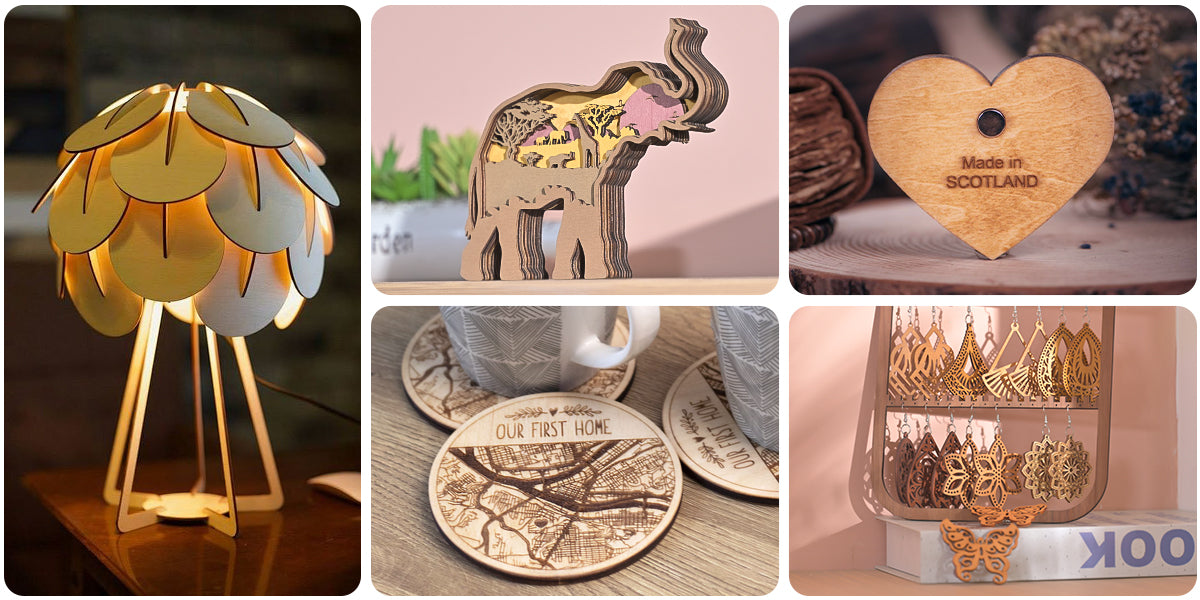 17 Unique Wood Laser Engraving Ideas with Detailed Guides – OMTech